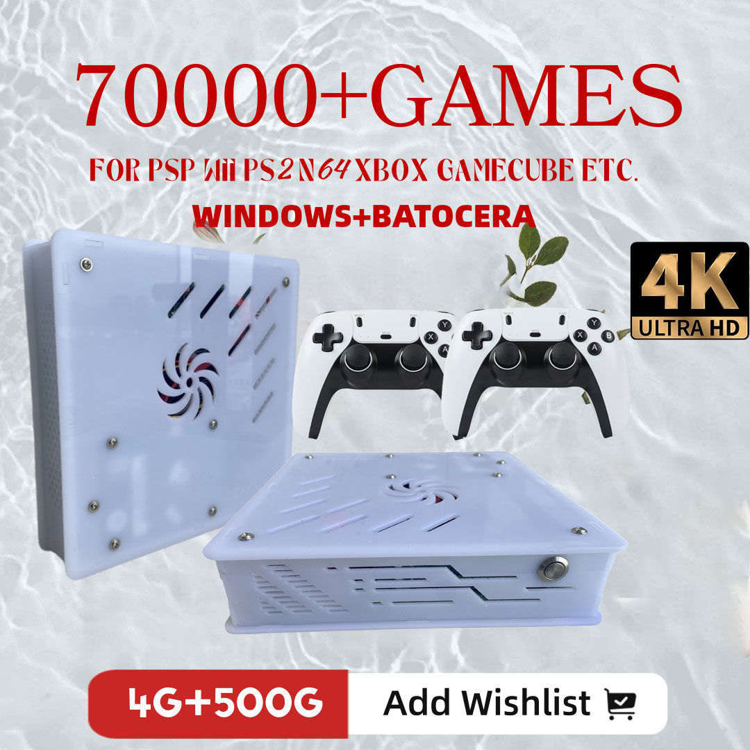 Retro Gaming Kiosk - 2026 Nieuwe X8 Retro Game Console
