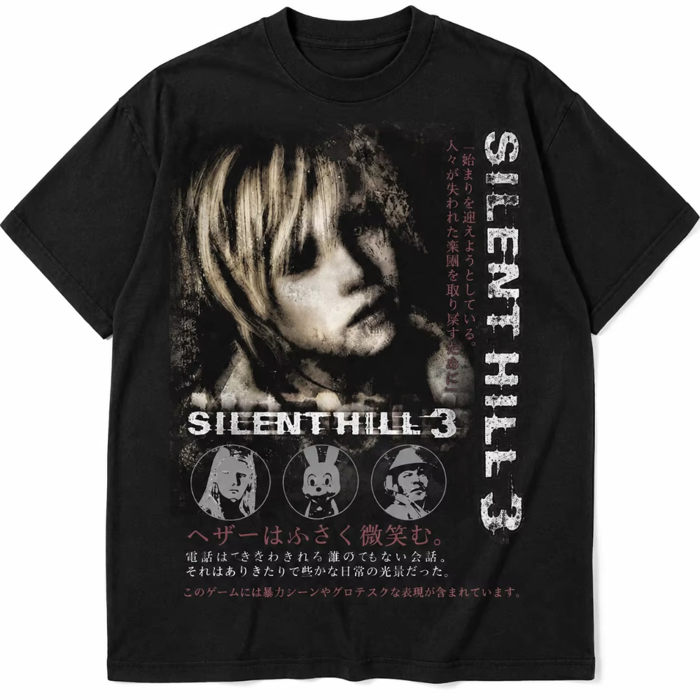 2026 Silent Hill 3 Heren Dames - Retro Gaming T Shirt recensie en prijs