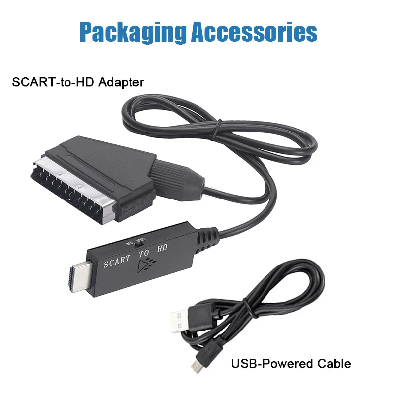 SCART naar HDMI-compatibele co - Scart To Hdmi recensie en prijs