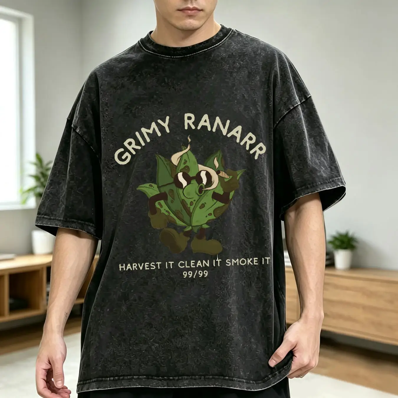 gewassen T-shirt Grimy Ranarr  - Retro Gaming T Shirt recensie en prijs