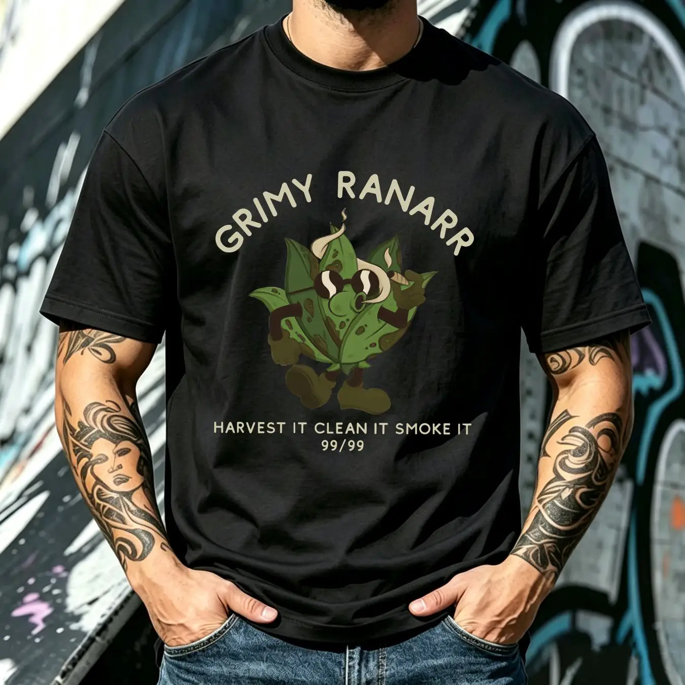 gewassen T-shirt Grimy Ranarr  - Retro Gaming T Shirt recensie en prijs