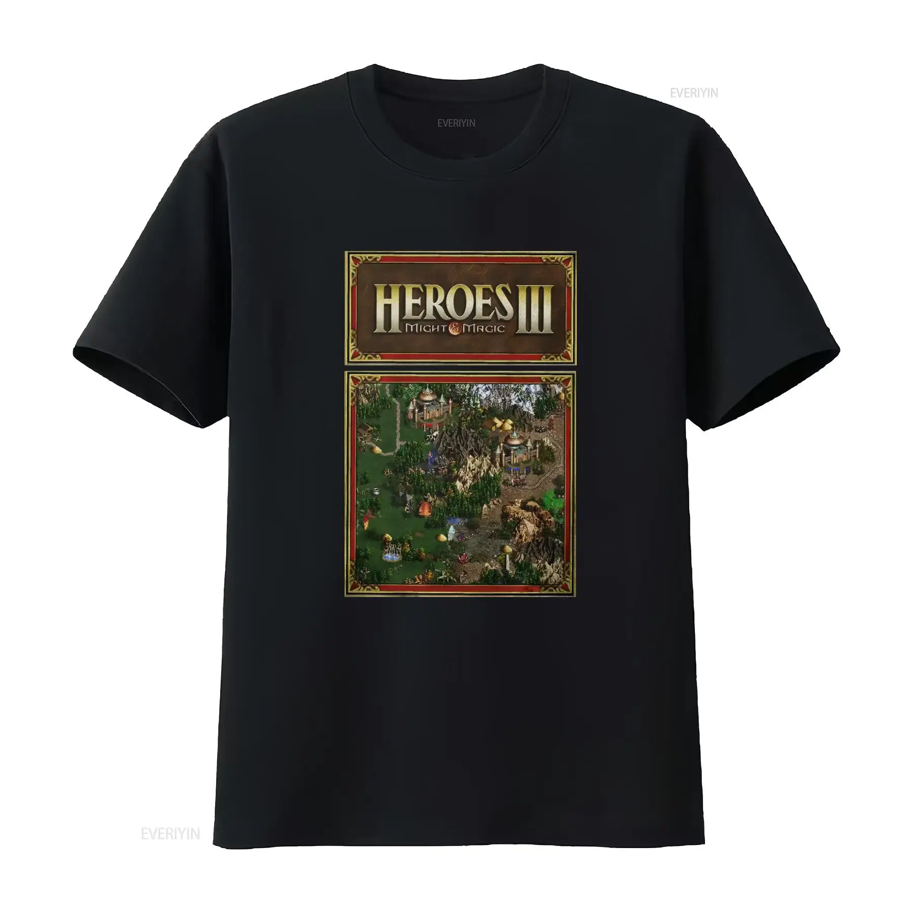 Heroes Map of Might And Magic  - Retro Gaming T Shirt recensie en prijs
